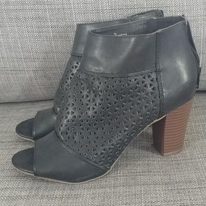 Mossimo Supply Co. Shoes - Black Open Toe Heels Mossimo Supply Co. Shoes - Black Open Toe Heels